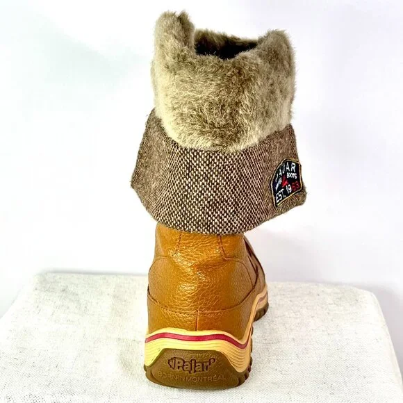 Pajar Leather Insulated Waterproof Faux Fur Snow Boots Women’s Size 7–7.5 - Picture 15 of 16